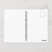 母親と子供の海辺の思い出をポスト! ポストカード (裏面)