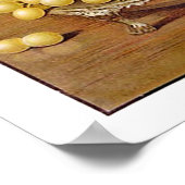 母親と彼女の子供食べ、より多くの果物、ヴィンテージ ポスター (角)