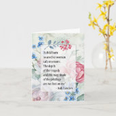 母親になる特権 カード (黄色い花)