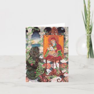 母親に向かって歌う シーズンカード