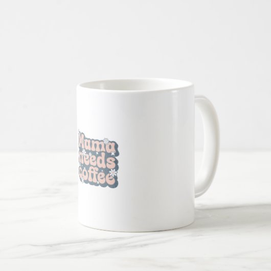 母親のためのコーヒーマグ コーヒーマグカップ (正面右)