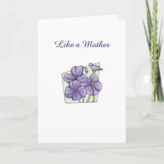 母親のような人 カード