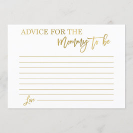 母親のアドバイス 招待状