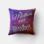 母親の恵み クッション (裏面)