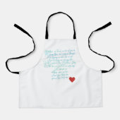 母親の愛 エプロン (正面)