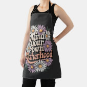 母親の日おもしろい母に気を付け エプロン (インサイチュ)