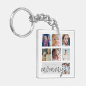 母親の日の贈り物写真のキーチェーン キーホルダー (正面左)