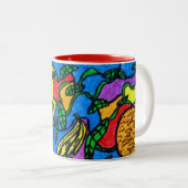 '母親の美しい自然' - Mag ツートーンマグカップ (正面右)