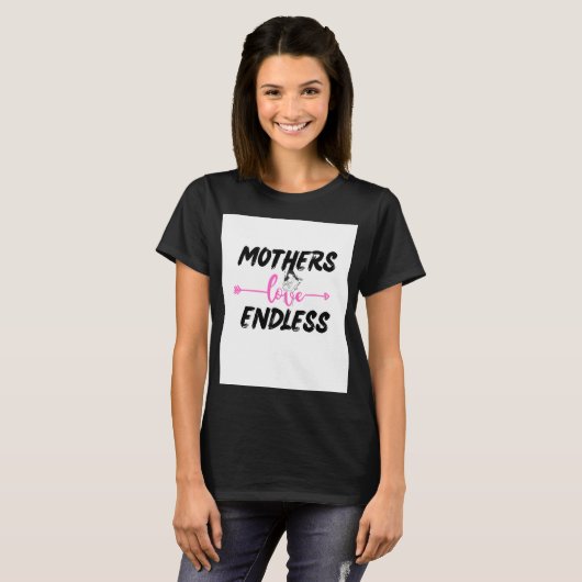 母親は永遠に愛する Tシャツ (正面フル)