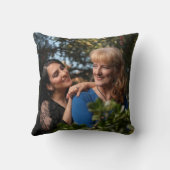 母親は永遠に遠隔離のない贈り物アメリカの地図 クッション (裏面)