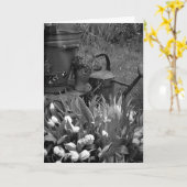 母親は特別な女性に一生を捧げる カード (黄色い花)