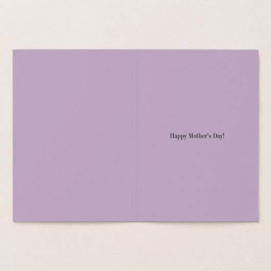 母親は簡単ではない 箔カード (内部)