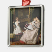 母親らしい愛 メタルオーナメント (左)