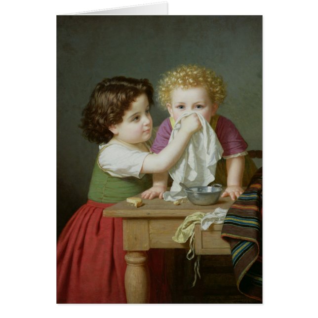 母親らしい本能1872年 (正面)