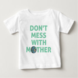母親をなめるな! ベビーTシャツ