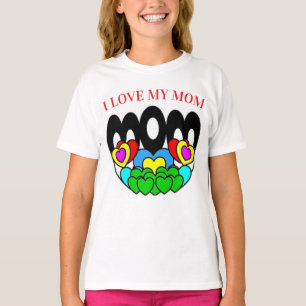 母親を愛する子供 Tシャツ