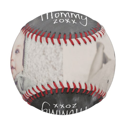 母親パーソナライズされたの日を作ったカスタムある種の 野球ボール (正面)