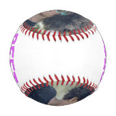 母親パーソナライズされたの日を作ったカスタムある種の 野球ボール (裏面)