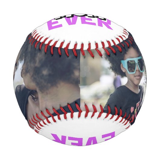 母親パーソナライズされたの日を作ったカスタムある種の 野球ボール (正面)