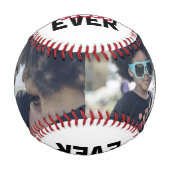 母親パーソナライズされたの日を作ったカスタムある種の 野球ボール (正面)