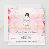 *~*母親保持ベビー 招待状 (裏面)