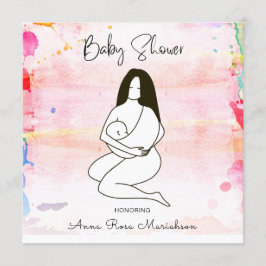 *~*母親保持ベビー 招待状