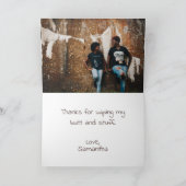 母親愛さん…母おもしろいの日 カード (内部)