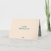 母親日カード サンキューカード (裏面)