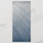 母親用アドバイスカード |男の子の赤ちゃんシャワー プログラム (裏面)