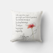 母親等の守護天使枕 クッション (正面)