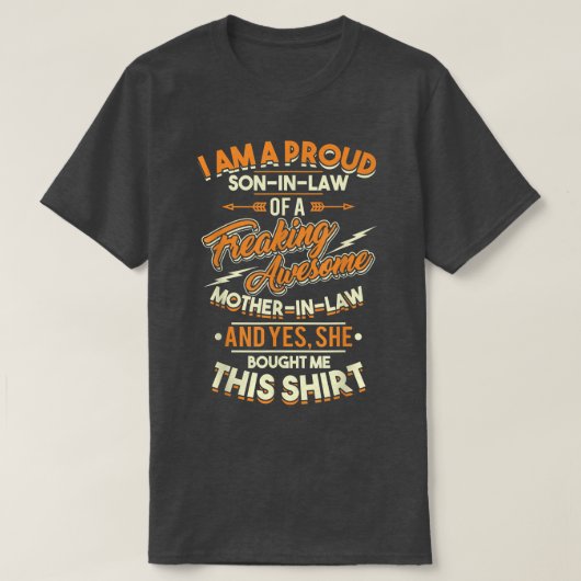 母親誇りを持ったを怒らせる男の子素晴らしだ Tシャツ (デザイン正面)