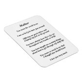 母詩の磁石 マグネット (右側)