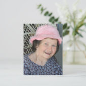 母詩フォトカード(詩をバックにしたカード) ポストカード (スタンド正面)