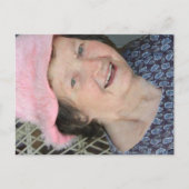 母詩フォトカード(詩をバックにしたカード) ポストカード (正面)