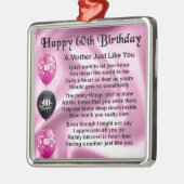 母詩-第60誕生日 メタルオーナメント (左)