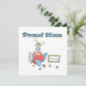 母誇りを持った機男の子のプレゼント 案内状 (スタンド正面)