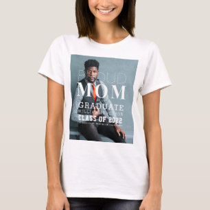 母誇りを持った院撮はっきりした影Tシャツ Tシャツ
