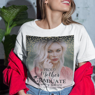 母誇りを持った院生  写真 Tシャツ