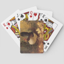 母誇りを持った雌鶏と雛(ベビー鶏)