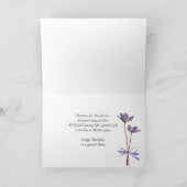 母誕生日または母の日 カード (内部)