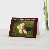 母誕生日カード用誕生日アドバイス カード (正面)