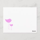 母語違う語 ポストカード (裏面)