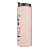 母語頭文字 |フローラ |母の日の贈り物 タンブラー (回転右)