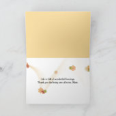 母読の子からの誕生日 カード (内部)