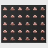 母豚と子豚の作品 ラッピングペーパー (フラット)