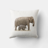 母象とベビー象 クッション (裏面)