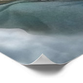 母賛美とベビーイエスの水色 ポスター (角)