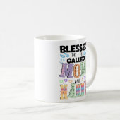 母賛美と乳母と呼ばれる コーヒーマグカップ (正面右)