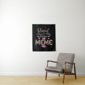 母賛美と呼ばれるミームの花 タペストリー (インサイチュ)