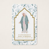 母賛美カトリック祈りの言葉カード (正面)